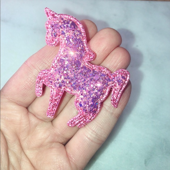 3D Multi Unicorn Girls Hair Clip Pack of 4 - Picture 2 of 7